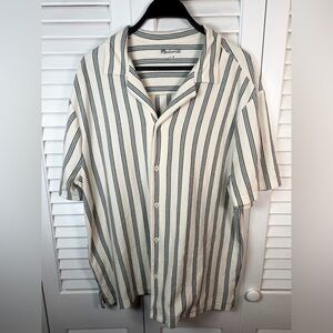 Madewell Textured Knit Camp-Collar Shirt